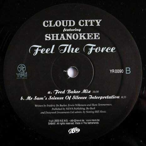 Cloud City Featuring Shanokee - Feel The Force (2003)