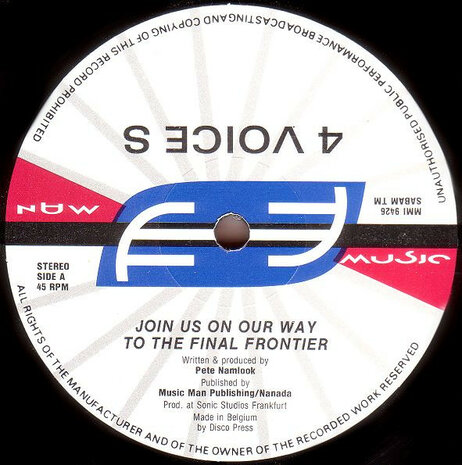 4Voice - Join Us On Our Way To The Final Frontier (1993)