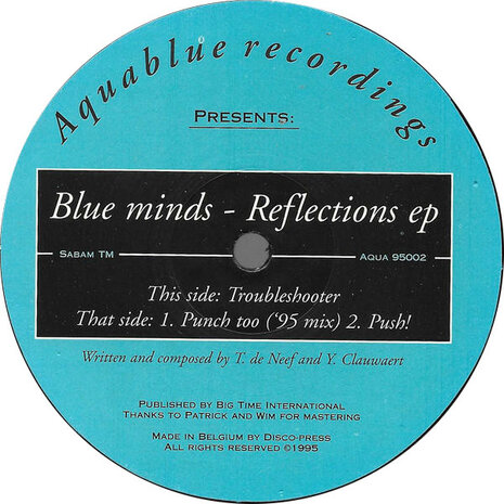 Blue Minds - Reflections E.P. (1995)