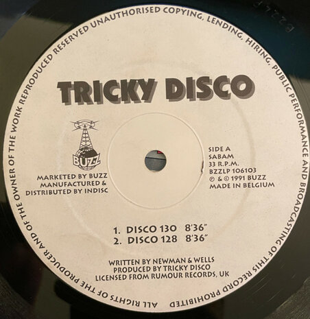 Tricky Disco - Disco 130 (Original &amp; Remix Versions) (1991)