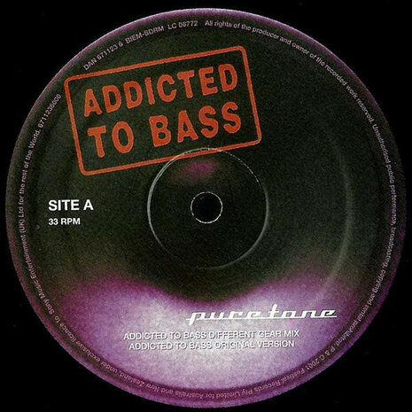 Puretone - Addicted To Bass (2001)