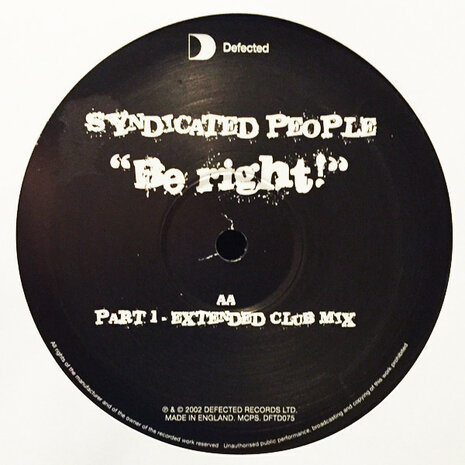 Syndicated People - Be Right! (2003)