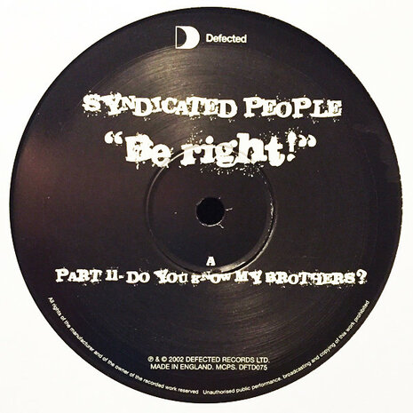 Syndicated People - Be Right! (2003)