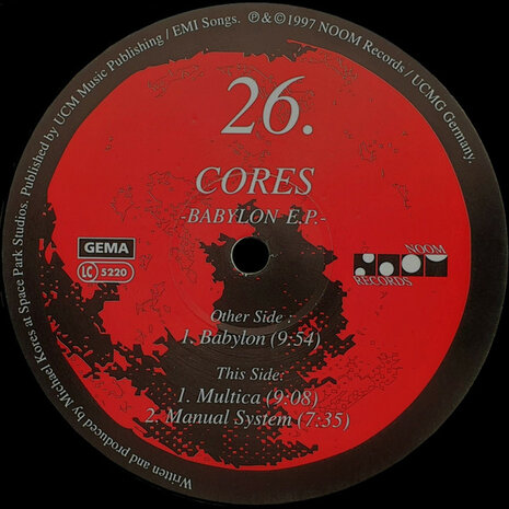 Cores - Babylon E.P. (1997)