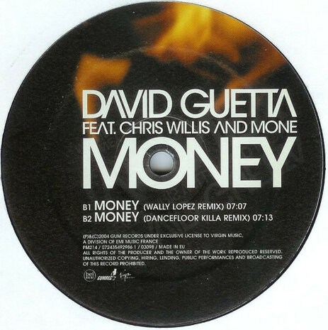 David Guetta Feat. Chris Willis And Mone - Money (2004)