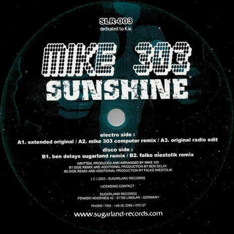 Mike 303 - Sunshine (2003)