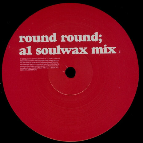 Sugababes - Round Round (Soulwax And Alternative Mixes) (2002)