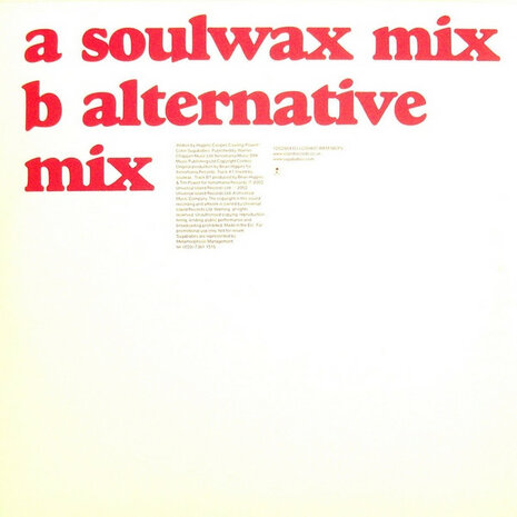 Sugababes - Round Round (Soulwax And Alternative Mixes) (2002)