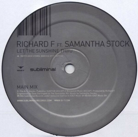 Richard F. Ft. Samantha Stocks - Let The Sunshine Thru (2004)