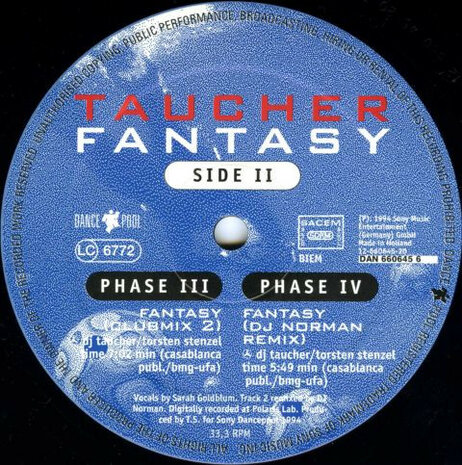 Taucher - Fantasy (1994)