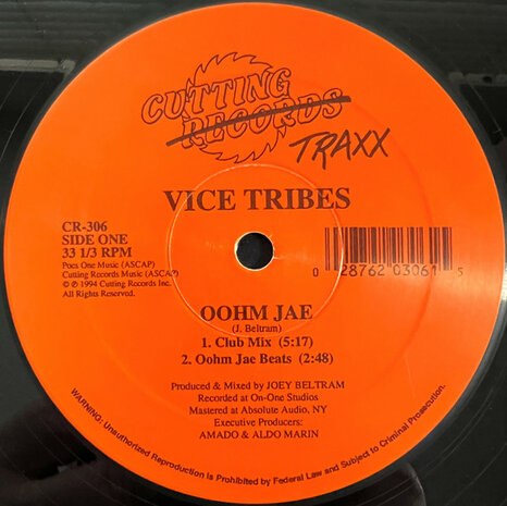 Vice Tribes - Oohm Jae (1994)