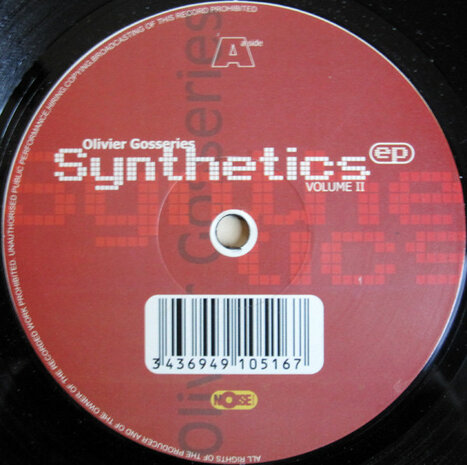 Olivier Gosseries - Synthetics EP Volume II (2000)