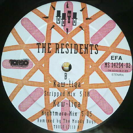 The Residents - Kaw-Liga  Housey Mix (1989)