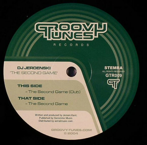 DJ Jeroenski - The Second Game (2004)