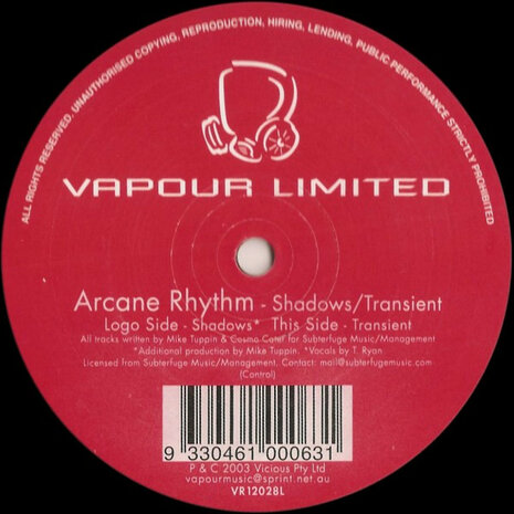 Arcane Rhythm - Shadows / Transient (2003)