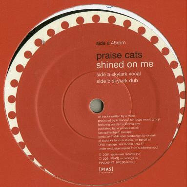 Praise Cats - Shined On Me (Skylark Remixes) (2004)