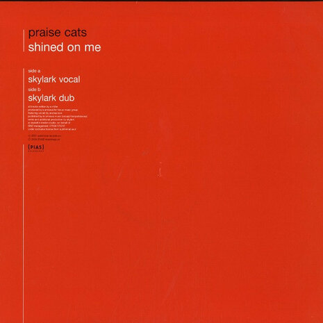 Praise Cats - Shined On Me (Skylark Remixes) (2004)