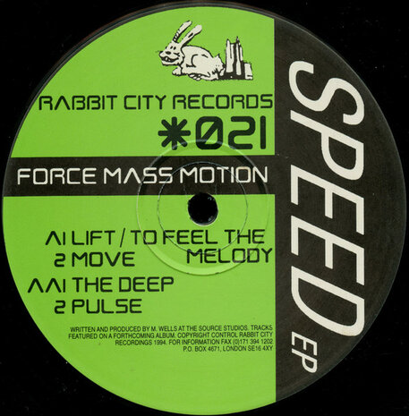 Force Mass Motion - Speed EP (1994)