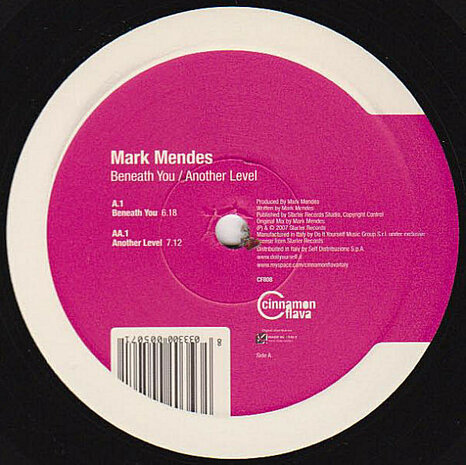 Mark Mendes - Beneath You / Another Level (2008)