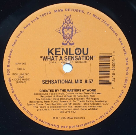 Kenlou - What A Sensation (1995)