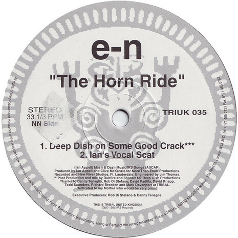 e-N - The Horn Ride (2 x 12&#039;&#039;) (1995)