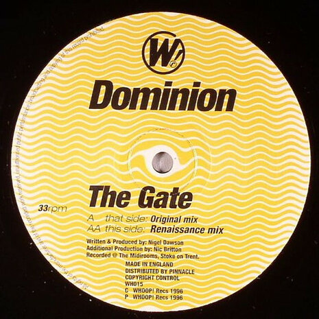 Dominion - The Gate (1996)